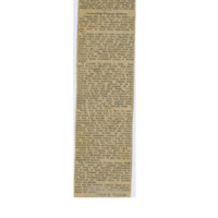 "Interesting Pioneer History" news article in The Journal by Cyrus Walker on The Blue Bucket diggings