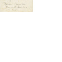 Sample of Cyrus Walker's signature