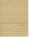 Letter and typed transcription from Mary Walker to her husband, Cyrus Walker, reporting bad weather, problems with her hired hands, and money troubles Letter and typed transcription from Mary Walker to her husband, Cyrus Walker, reporting bad weather, problems with her hired hands, and money troubles